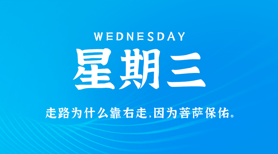 09日04日，星期三，在这里每天60秒读懂世界！