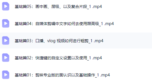 网感剪辑训练营：从0-1快速掌握短视频网感剪辑，小白也能变大神 